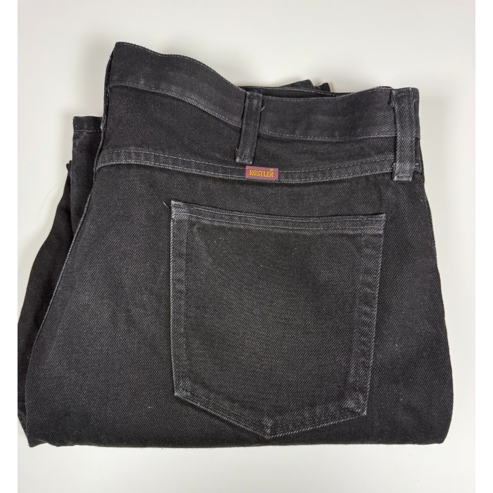 Rustler Wrangler Regular Fit Straight Leg‎ Men's Jeans Size 42x30